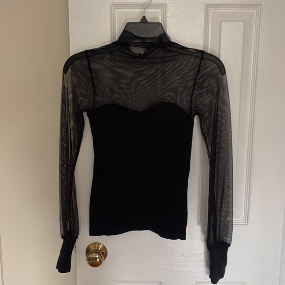 Sheer Free People Top - Picture 2 of 2